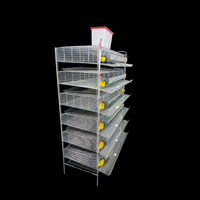 Conception moderne de cage à cailles pour un espace optimal dans les fermes d'élevage, avec gestion automatisée de la volaille