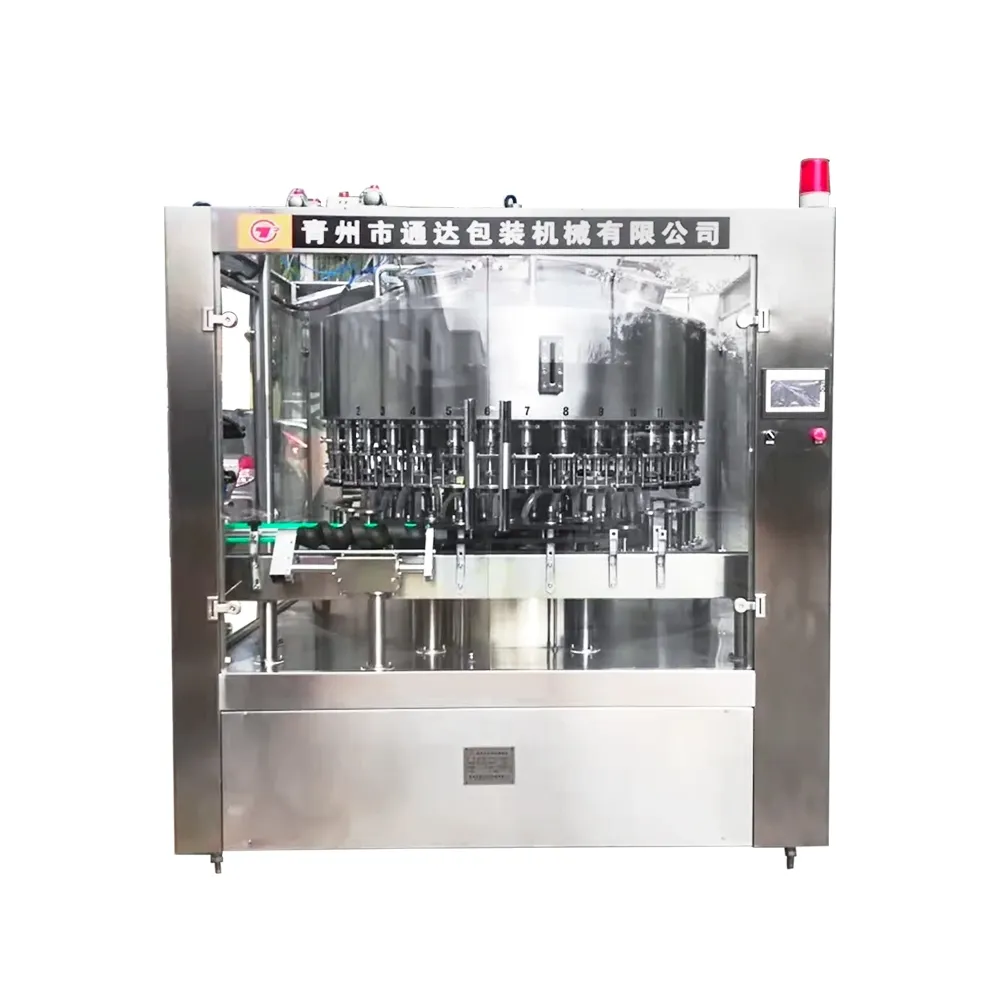 automatic glass cider vinegar rotary filling machine flavoured drinks bottling machine fruit wine bottle filling machine