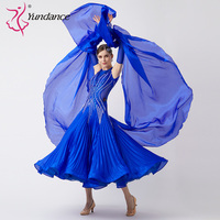 B-23176 personnalisé nouvelle robe de danse de salon standard international robes de danse de salon en soie perlée de haute qualité à vendre