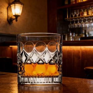 Vaso de Whisky de Diseño Moderno, Fabricación Fina, Gran Capacidad, Ideal para Whisky, <span class=keywords><strong>Bourbon</strong></span> y Licores - Product Image 1