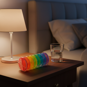 Caja de almacenamiento de pastillas de <span class=keywords><strong>7</strong></span> días organizador de pastillas de color arcoíris - Product Image 4