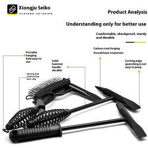 <span class=keywords><strong>Marteau</strong></span> en acier <span class=keywords><strong>à</strong></span> haute teneur en carbone pour une utilisation durable et polyvalente du soudage et du soudage - Product Image 4