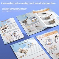 STEAM Maternelle Salle de classe Jouets scientifiques éducatifs DIY Artisanat Bois Matériel Musical pour les expériences scientifiques des étudiants