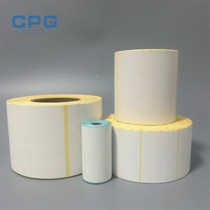 Étiquettes thermiques à transfert direct 4x6, sans BPA, échantillon gratuit, approvisionnement direct usine, autocollants d'impression pour colis, étiquettes d'expédition thermiques directes - Product Image 1