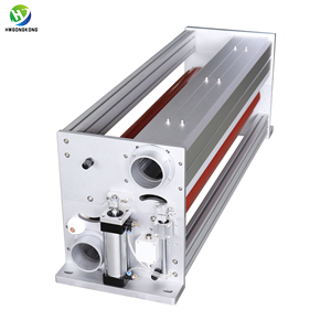 محطة معالجة الهالة من الفولاذ المقاوم للصدأ مفتوحة لأعلى من النوع المغلق ، محطة معالجة الهالة على الوجهين قبل آلة الطباعة - Product Image 6