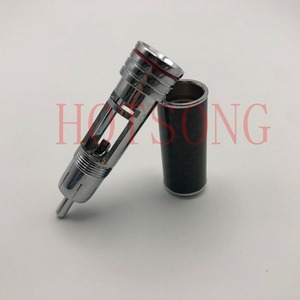 ปลั๊กประกอบ RCA แบบเคลือบคาร์บอนไฟเบอร์ Bonico พร้อมดีไซน์แบบ 10 พิน รุ่น 2024 1 แกน สำหรับเสียง/วิดีโอ <span class=keywords><strong>AV</strong></span> - Product Image 3