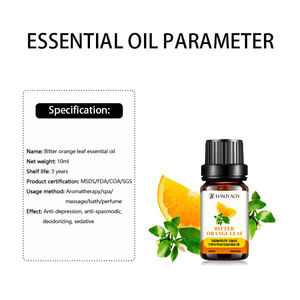 زيت بيتيجرين العطري النقي والطبيعي 100% |   أوراق وفروع البرتقال المر المعصورة على البارد |   توريد بالجملة لمضادات الاكتئاب - Product Image 3