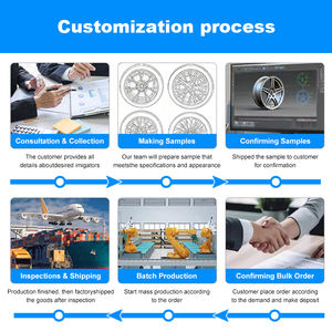 Jantes en alliage d'aluminium forgé à rayons creux concaves ET 35 mm de 18 à 19 pouces pour voitures particulières <span class=keywords><strong>BMW</strong></span> et Honda, compatibles F30 <span class=keywords><strong>E90</strong></span> - Product Image 5