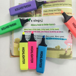6 Colors Aesthetic Fluorescent Highlighters Chisel Tip Highlighters Quick <strong>Dry</strong> Markers for Study <strong>Office</strong> School - Product Image 6