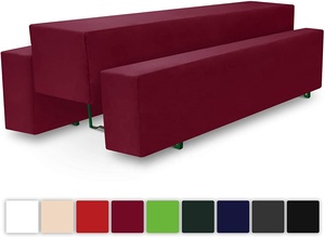 Couverture de <span class=keywords><strong>table</strong></span> de banc de bière en polyester de <span class=keywords><strong>jardin</strong></span> pour mariage de fête - Product Image 3