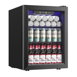 Refrigerador de Bebidas Rebirth RBC, Enfriador de 126 Latas, <span class=keywords><strong>Mini</strong></span> Refrigerador con Puerta de Plástico, Pantalla Digital de Temperatura, Estantes Ajustables, para <span class=keywords><strong>Refrescos</strong></span> - Product Image 6