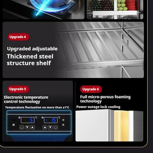 Congélateur commercial à très basse température avec support de personnalisation, vertical, porte simple - Product Image 3