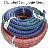 Tuyau composite chimique haute résistance, doublé de PE UHMW, 220 PSI, pour transfert bateau-terre