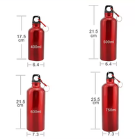 Promotion personnalisée bon marché Bouteille d'eau avec logo de l'entreprise Sport de plein air en aluminium ou en acier inoxydable Bouteille d'eau pour la promotion