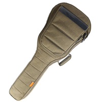 Sac de guitare basse Jazz rembourré à fermeture éclair lisse anti-déflagrant en gros de haute qualité sac d'instruments de musique de haute qualité