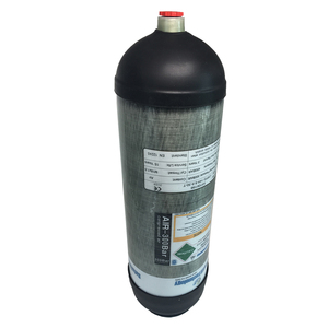 Bombola di Riserva in Fibra di Carbonio 6.8L 300Bar 4500psi CE EN137 per Apparecchio Respiratorio da Vigile del Fuoco per Antincendio e Soccorso Chimico - Product Image 4