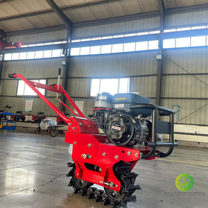 Anti-slip crawler-type diesel push-type tractor with small power for <b>cultivation</b>, equipped with various attachments, used for pl - Product Image 5