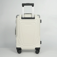 Valise trolley LOY L4 avec écran LED programmable Bluetooth haute résolution, ensemble de bagages de voyage intelligents avec affichage lumineux LED
