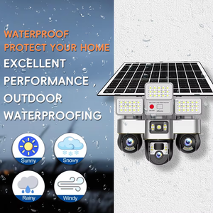 กล้องโซลาร์ 4MP พร้อมไฟ LED สามจอ รองรับซิม 4G กล้องวงจรปิดไร้สาย ระบบ IP ควบคุมระยะไกลผ่านแอป V380 - Product Image 5