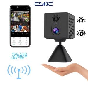 Okam Pro 4G 迷你安全摄像头 6 倍变焦夜视 3MP 室内室外 IP66 3.6mm 10m Eye4 2 年保修 AI 运动检测 - Product Image 1