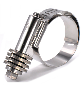 Tùy Chỉnh Chất Lượng Cao 304 Thép Không Gỉ Ống Xả Kẹp Có Thể Điều Chỉnh Kích Thước Nhiệm Vụ Nặng Nề Gasket Ống Kẹp - Product Image 1