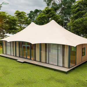 Original Design Lodge <strong>Tent</strong> for Extreme Environments All-Season Performance Wind Resistance <strong>Tent</strong> for High-End Resort Projects - Product Image 3