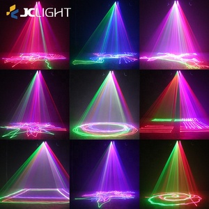 Mini Proiettore Laser a 4 Teste, 4 Occhi e 4 Fori per DJ, Doppio Strato, Full Color RGB+Giallo per <span class=keywords><strong>Discoteca</strong></span> e Club - Product Image 5