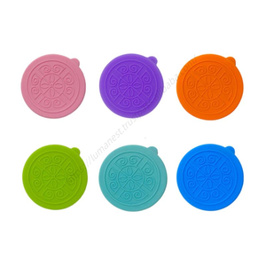 ถ้วยซอสสแตนเลสกันรั่วแบบขายส่ง พร้อมฝาปิดขนาดเล็ก ภาชนะใส่อาหารแบบใช้ซ้ำได้ ภาชนะใส่น้ำสลัดซิลิโคน - Product Image 3