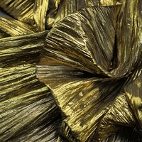 Tissu en maille fantôme à plis irréguliers en corde torsadée à la main, vendu au mètre, pour la couture de costumes de scène et les créations de mode DIY