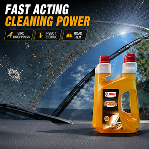 Getsun 1200ml Windshield Washer Additive <strong>Concentrate</strong> Car Glass Cleaner Bird Droppings Shellac Removal Wiper Fluid - Product Image 4