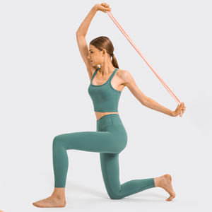 Logo personalizzato abbigliamento da allenamento abbigliamento sportivo Fitness Yoga Wear Scrunch Butt Leggings pantaloni da Yoga Leggings da palestra - Product Image 5