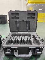 Plateau en mousse EVA découpé CNC à plusieurs fentes pour emballage de protection