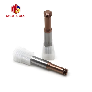 Phay cắt độ chính xác cao <span class=keywords><strong>Carbide</strong></span> <span class=keywords><strong>End</strong></span> Mill tin tráng threading Miller Chất lượng cao chính xác phay công cụ cho CNC - Product Image 2