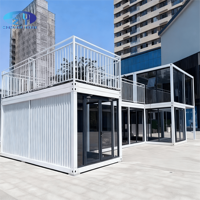 Maison modulaire en conteneur préfabriquée à montage facile et personnalisable, directement de l'usine, abordable, maison mobile en conteneur à plat