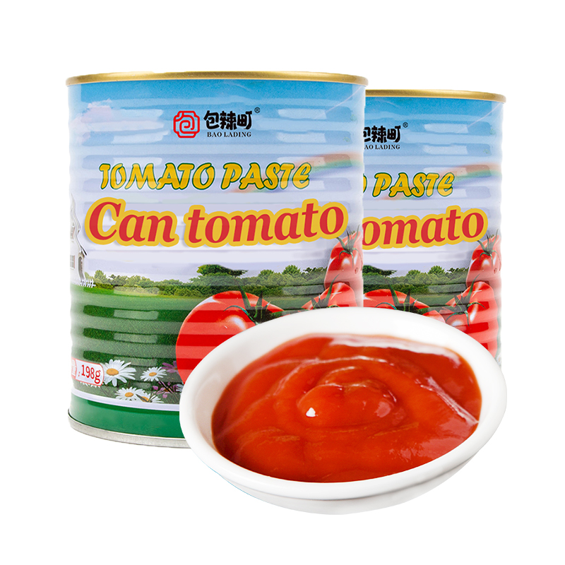 Concentrate Canned Tomato Paste Factory Brix28-30%