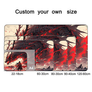 Factory OEM Anime Dragon Designed <b>Large</b> Mouse Pad Big Full <b>Desk</b> Keyboard and Mouse Pad with Stitched Edges - Product Image 2