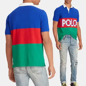 Custom Design Your Own Logo Polo T-Shirt Men's Polyester Sports Mens Golf Polo Shirts