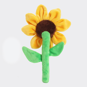 Peluche a Forma <span class=keywords><strong>di</strong></span> Girasole, Fiore Giallo con Stelo Verde, Regalo Perfetto per Compleanno, Festa della Mamma, Laurea, Tutte le Età - Product Image 6