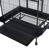 Fabricants fournissent directement des cages à oiseaux, cage d'élevage d'oiseaux en métal haut de gamme 	 Grandes cages à oiseaux Jaulas Para Pajaros