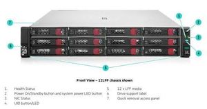 Serveur d'entreprise PCIe 4.0 DL380 Gen10 Plus avec double alimentation redondante 800W, montage en rack 2U, stockage cloud à grande échelle - Product Image 2