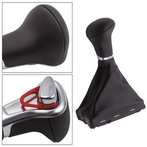 Pommeau de levier de vitesse Audi avec cache anti-poussière 4G1 713 139 noir, ajustement ergonomique pour A3 A4 A6 Q5 Q7 C6 8P - Product Image 5