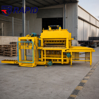 Machine automatique à briques d'argile RPT7-10 pour l'Asie du Sud-Est, cycle de moulage de 10 à 15 secondes, presse de 15 kW