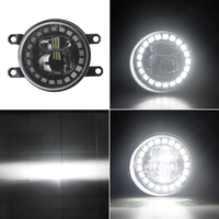Vente CHAUDE Phares Anti-Brouillard Universels LED Étanche IP67 12V Phares de Conduite Anti-Brouillard Ronds LED pour Toyota LEXUS GS350 Scion