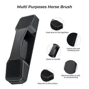 Custom 5-in-1 Horse Grooming Brush <b>Set</b>, Upgraded PP Hair Brush for Horses, <b>Massage</b> Comb for Pets,Grooming Supplies - Product Image 2