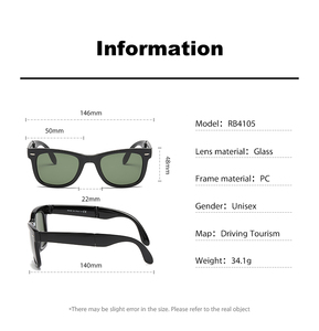 Lainiao 4105 Gafas de Sol de Lujo con Logotipo Personalizado para Mujer, Montura Cuadrada, Gafas de Sol de Moda para Conducir, Protección UV400, Montura Completa - Product Image 5