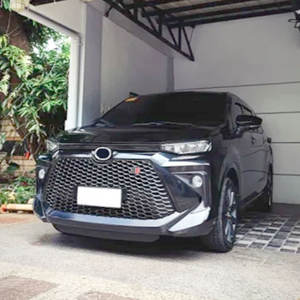 Modificación de Parrilla para Toyota Avanza 2022-2025, Plástico ABS, Negro Mate, Negro Brillante, Accesorio para Parachoques - Product Image 4