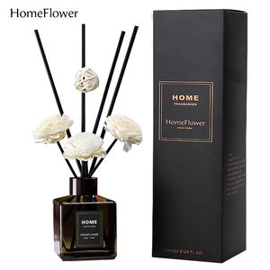 Diffusori Reed neri di lunga durata per la casa diffusore di olio bastoni, diffusore bagno, olio Reed diffusore - Product Image 1