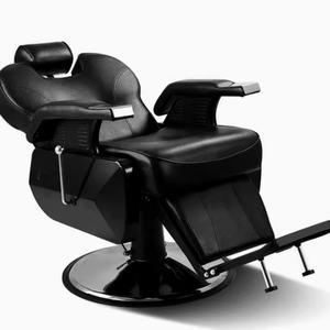 Fauteuil de Barbier Classique de Luxe en Cuir pour Salon de Coiffure et Esthétique - Vente en Gros - Product Image 2