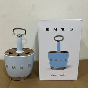 Organisateur de couverts en métal avec capacité de 24 emplacements, poignée en acier inoxydable, durable et durable, support de rangement de cuisine classique - Product Image 3