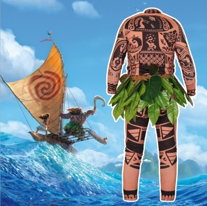 Ensemble de costumes d'Halloween Moana, très demandé, pour le commerce international, incluant des robes inspirées d'Elsa et de Princesse Fantaisie - Product Image 2